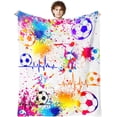 thumbnail image 1 of Yibo Football Blanket for Boys Men, Football Gifts for Boys Men, Soft Football Gift Blanket for Room Decor Bedding, 1 of 6
