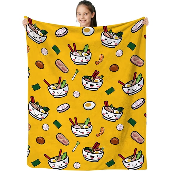 Yibo Frog Blanket Cute Frog Mushroom Green for Kids Girls Boys Adults, Funny Frog Gifts for Frog Lovers, Lightweight Soft Fluffy Cozy Flannel Blankets for Nap Bed Couch Office