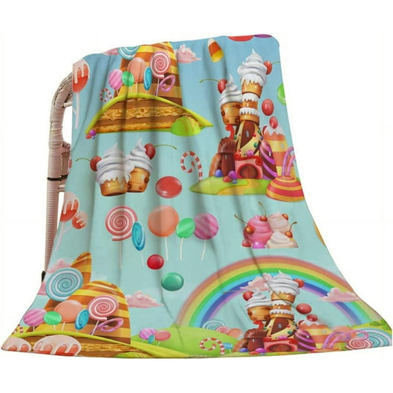 Yibo Funny Cartoon Dancing Blanket Flannel Soft and Comfortable Anti-static Bed Sofa Blanket