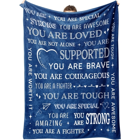 Yibo Get Well Soon Gifts for Women Inspirational Gifts Blanket Feel Better After Surgery Gifts for Sick Women Thinking of You Gifts for Friend Sister Coworker Sympathy Gifts for Her Him