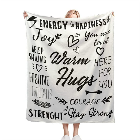 Yibo Gift for Women Birthday Blanket Gifts Blanket Flannel Soft and Comfortable Anti-static Bed Sofa Blanket