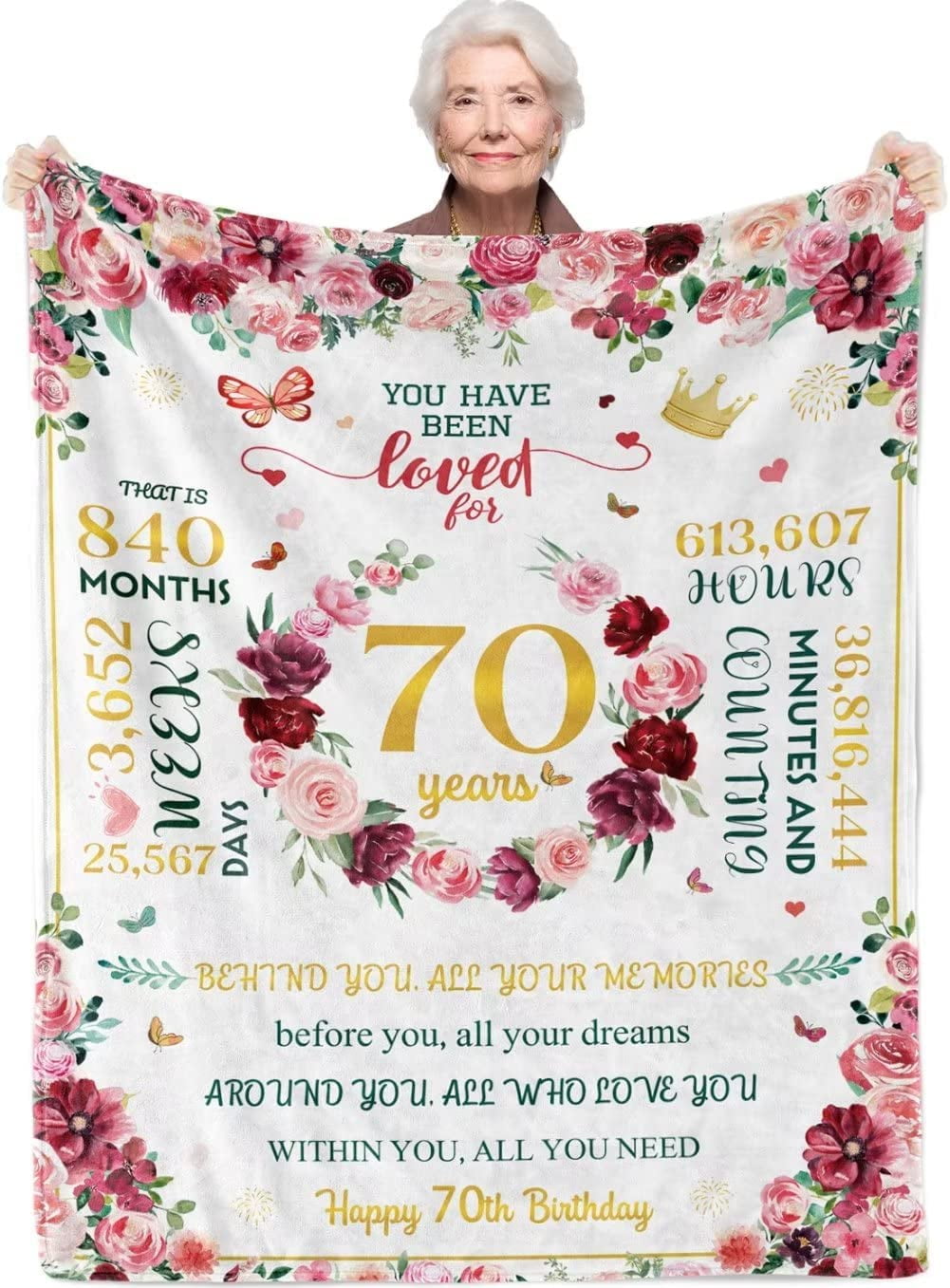 Yibo Gifts for 90 Year Old Woman 90th Birthday Gifts for Women Best ...