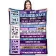 thumbnail image 1 of Yibo Gifts for Girlfriend Girlfriend Gifts Blanket Girlfriend Birthday Gifts Romantic Girlfriend Gifts from Boyfriend Girlfriend Gift Ideas Anniversary for Girlfriend, 1 of 6
