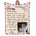 thumbnail image 1 of Yibo Gifts for Mom Christmas Day Birthday Gifts for Mom to My Mom Gift from Daughter Son Mom Blanket, 1 of 6
