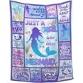 thumbnail image 1 of Yibo Girl Gift Ideas Mermaid Blanket Gifts Blanket Flannel Soft and Comfortable Anti-static Bed Sofa Blanket, 1 of 7