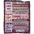 thumbnail image 1 of Yibo Granddaughter Gifts Blanket Flannel Soft and Comfortable Anti-static Bed Sofa Blanket, 1 of 7