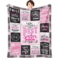 thumbnail image 1 of Yibo Granddaughter Gifts from Grandma Grandpa Christmas Birthday Blanket Flannel Soft and Comfortable Anti-static Bed Sofa Blanket, 1 of 7