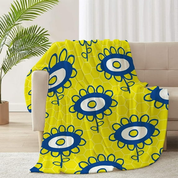 Yibo Green Cactus Blanket Flannel Soft and Comfortable Anti-static Bed Sofa Blanket