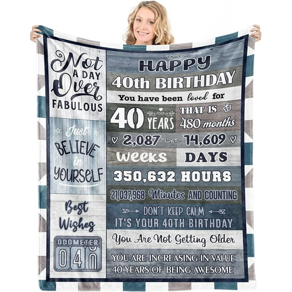 Yibo Birthday Gifts Blanket Flannel Soft and Comfortable Anti-static Bed Sofa Blanket