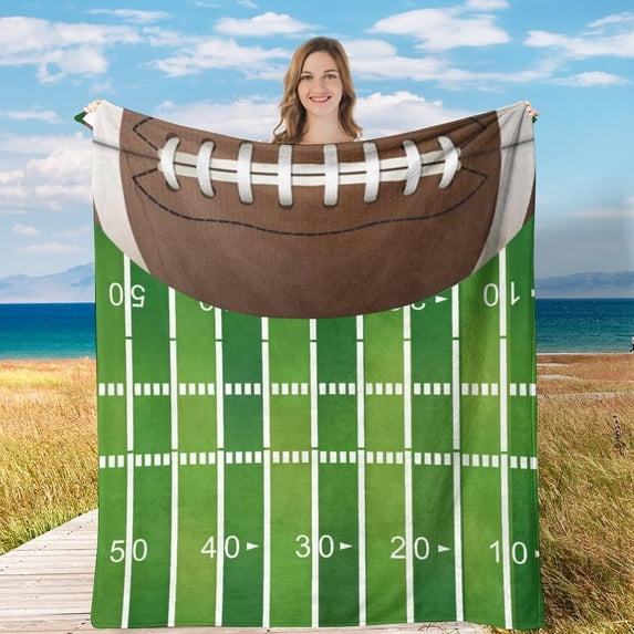Yibo Hockey Blanket Hockey Gifts for Boys Sports Games Blanket Gifts for Hockey Player Plush Blanket for Couch Bed Sofa