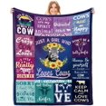 thumbnail image 1 of Yibo Horse Gifts for Girls Women Horse Blanket for Girls Gifts for Horse Lovers Just A Girl Who Loves Horses Birthday Gifts for Horse Lovers Blanket, 1 of 7
