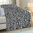 thumbnail image 1 of Yibo Leopard Blanket Flannel Soft and Comfortable Anti-static Bed Sofa Blanket, 1 of 8
