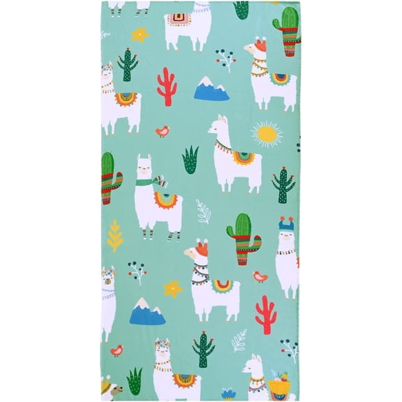 Yibo Leopard Cheetah Print Beach Towe Quick Dry Sand Proof Swim Bath Pool Beach Towel