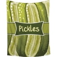 thumbnail image 1 of Yibo Love Pickles Blanket Flannel Soft and Comfortable Anti-static Bed Sofa Blanket, 1 of 9