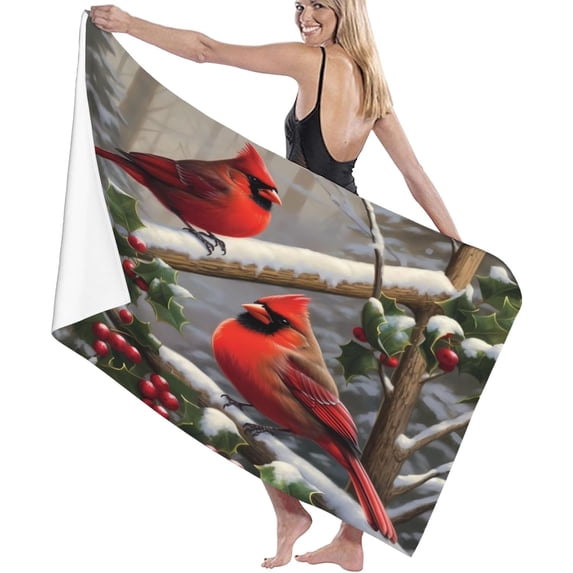 Yibo Lovely Sunflower Soft Large Shower Towels Multipurpose Highly Absorbent for Bathroom, Pool, Etc.
