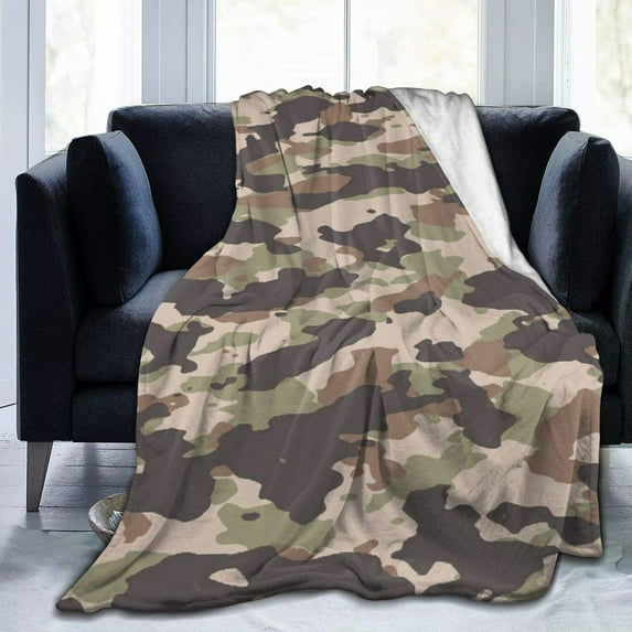 Yibo Modern Leaves Blanket Flannel Soft and Comfortable Anti-static Bed Sofa Blanket