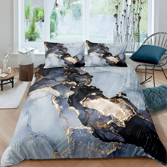 Yibo Motorcycle Bedding Duvet Cover - Premium Polyester Duvet Cover with Zipper Closure, 3 Piece Set, Includes 1 Duvet Cover and 2 Pillow Cases, No Comforter