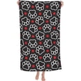 thumbnail image 1 of Yibo Paw Print l Bath Towel Quick Dry Pool Towel Shower Towel for Bathroom Outdoor, 1 of 9