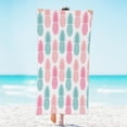 thumbnail image 1 of Yibo Pineapple Beach Towel Super Absorbent Quick Dry Sandproof for Men Women Travel Bath Swimming Outdoors, 1 of 8