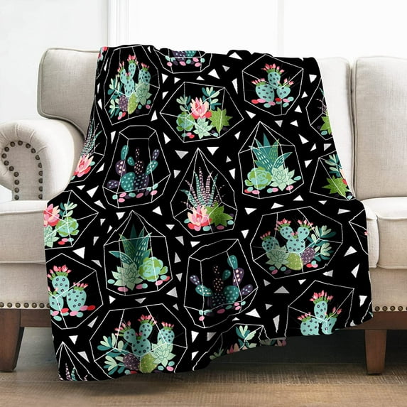 Yibo Pineapple Blanket Flannel Soft and Comfortable Anti-static Bed Sofa Blanket