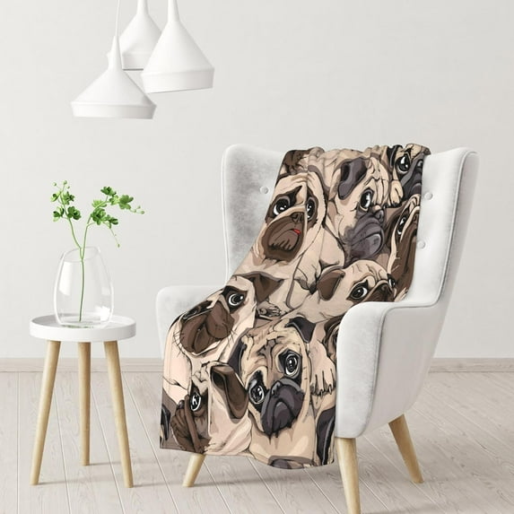 Yibo Pink Floral Blanket Flannel Soft and Comfortable Anti-static Bed Sofa Blanket