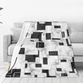 thumbnail image 1 of Yibo Pink Floral Blanket Flannel Soft and Comfortable Anti-static Bed Sofa Blanket, 1 of 8