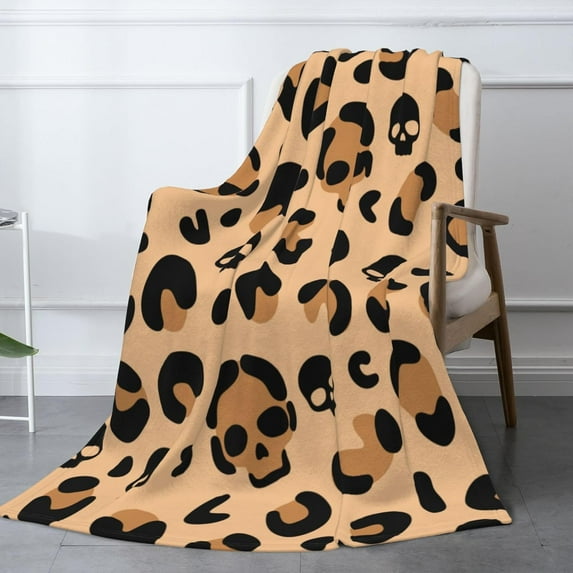 Yibo Pink Floral Blanket Flannel Soft and Comfortable Anti-static Bed Sofa Blanket