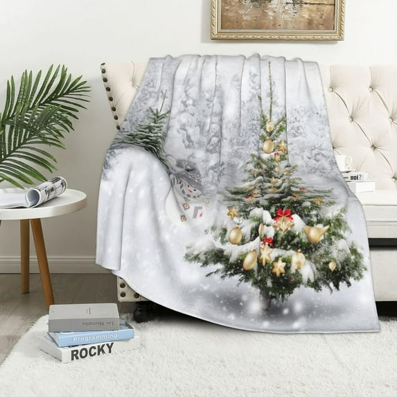 Yibo Pumpkins Halloween Blanket Flannel Soft and Comfortable Anti-static Bed Sofa Blanket
