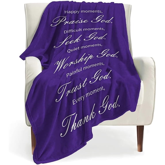 Yibo Religious Soft Blanket Flannel Soft and Comfortable Anti-static Bed Sofa Blanket