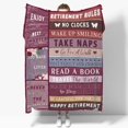 thumbnail image 1 of Yibo Retirement Gifts Blanket Flannel Soft and Comfortable Anti-static Bed Sofa Blanket, 1 of 7