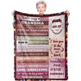 thumbnail image 1 of Yibo Sister Blanket Sisters Gifts from Sister Sister Blanket with Words of Love Flannel Soft Cozy Sister Gifts Blanket for Sister Best Friend from Brother Unique Birthday Gifts Blanket, 1 of 9