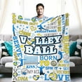 thumbnail image 1 of Yibo Softballs Blanket and Flannel Ultra-Soft Plush Lightweight for Kid Boy Girls Couch Sofa Decorative, 1 of 7