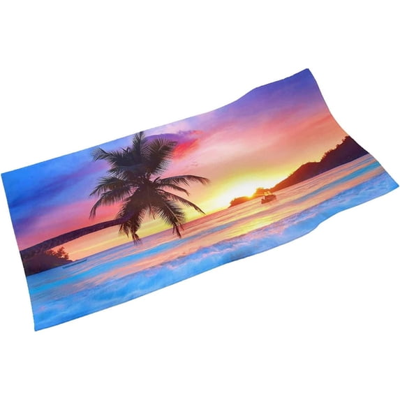 Yibo Southwest Aztec Tribal Geometry Print Beach Towels,Ultra Lightweight Soft Absorbent Pool Towel