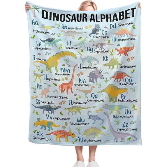 Yibo Farm Animals Print Blanket Flannel Soft and Comfortable Anti-static Bed Sofa Blanket