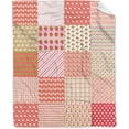 thumbnail image 1 of Yibo Strawberry Cartoon Blanket Flannel Soft and Comfortable Anti-static Bed Sofa Blanket, 1 of 7