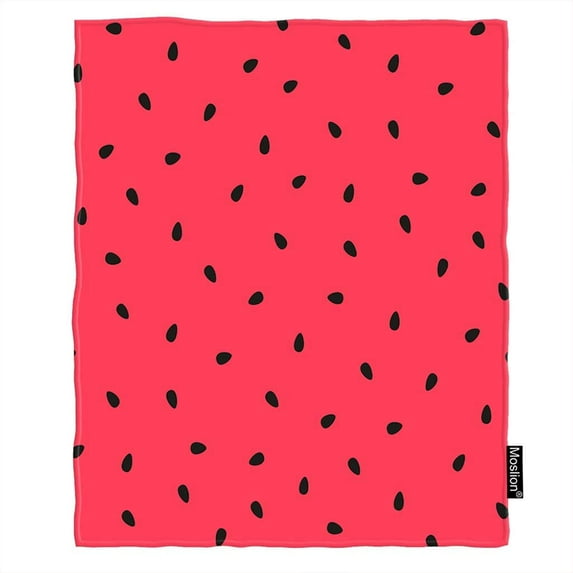 Yibo Summer Fruit Pineapples Blanket Flannel Soft and Comfortable Anti-static Bed Sofa Blanket