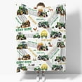 thumbnail image 1 of Yibo Truck Gifts for Kids Boy Girl Blanket Flannel Soft and Comfortable Anti-static Bed Sofa Blanket, 1 of 7