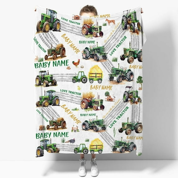 Yibo Truck Gifts for Kids Boy Girl Blanket Flannel Soft and Comfortable Anti-static Bed Sofa Blanket