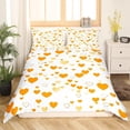 thumbnail image 1 of Yibo Valentines Day Black White Buffalo Duvet Cover - Premium Polyester Duvet Cover with Zipper Closure, 3 Piece Set, Includes 1 Duvet Cover and 2 Pillow Cases, No Comforter, 1 of 7