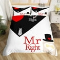 thumbnail image 1 of Yibo Valentines Day Red Bicycle Duvet Cover - Premium Polyester Duvet Cover with Zipper Closure, 3 Piece Set, Includes 1 Duvet Cover and 2 Pillow Cases, No Comforter, 1 of 6