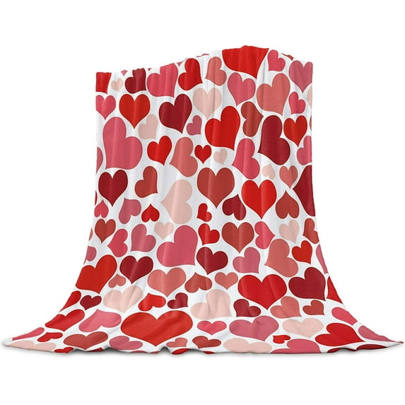 Yibo Valentines Gifts for Him and Her Valentines Day Blankets for Couple Super Soft Valentine Blankets for Him I Love You Blankets for Valentines Day