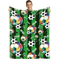 thumbnail image 1 of Yibo Video Game Blankets Gift Blanket Flannel Soft and Comfortable Anti-static Bed Sofa Blanket, 1 of 7