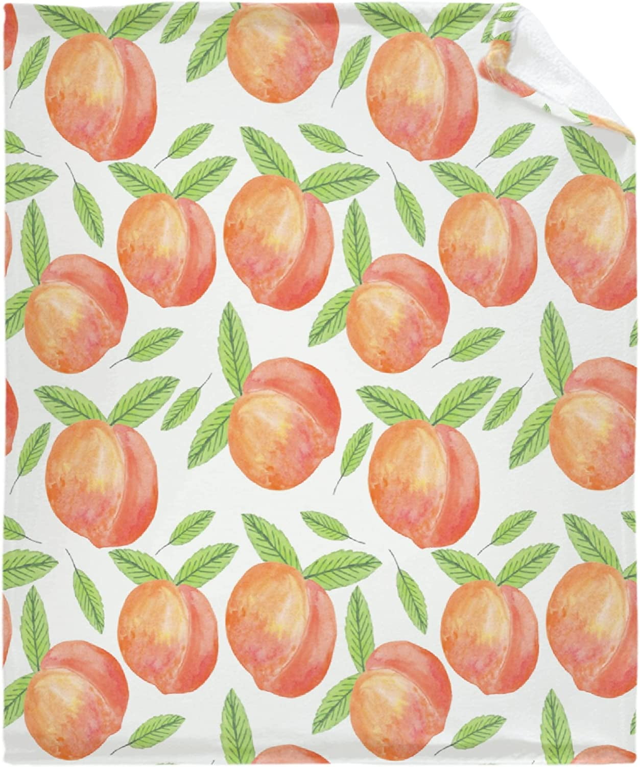 Yibo Watermelon Cartoon Fruit Pattern Blanket Flannel Soft and ...