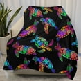 thumbnail image 1 of Yibo Winter Snow Cute Rabbit Blanket Flannel Soft and Comfortable Anti-static Bed Sofa Blanket, 1 of 7