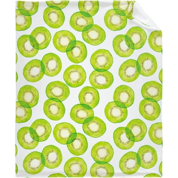 Yibo kiwi Blanket Flannel Soft and Comfortable Anti-static Bed Sofa Blanket