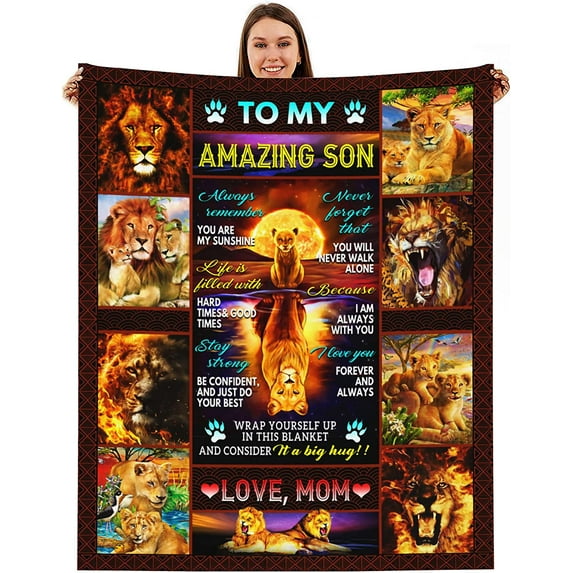 Yibo to My Dad Blanket from Daughter Ultra Soft Plush Father's Day Blanket for Sofa Couch