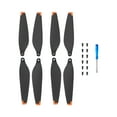 thumbnail image 1 of Yibooy 2 Pairs Drone Props Blades PC Propellers Replacement for DJI Mini 3 (Orange), 1 of 10