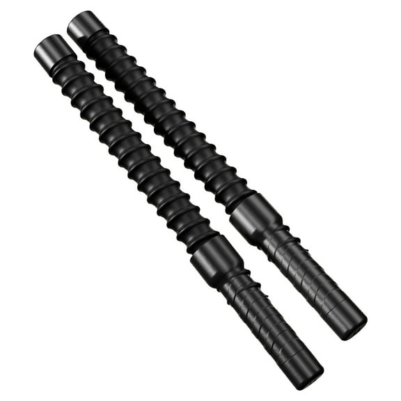 Yibooy 2Pcs Fitness Grip Bar Non Slip Biceps Triceps Strengthener Ergonomic for Workout
