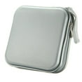 thumbnail image 1 of Yibooy 40pcs Capacity Disc CD DVD Wallet Storage Organizer Case Holder(Silver), 1 of 7