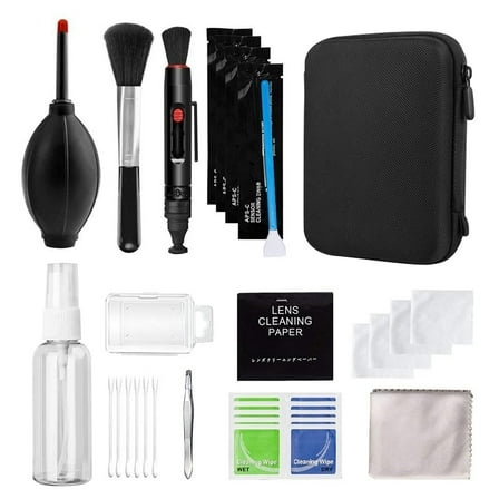 Yibooy 47pcs DSLR Lens Digital Camera Cleaner Kit Mobile PC Sensor Cleaning Set